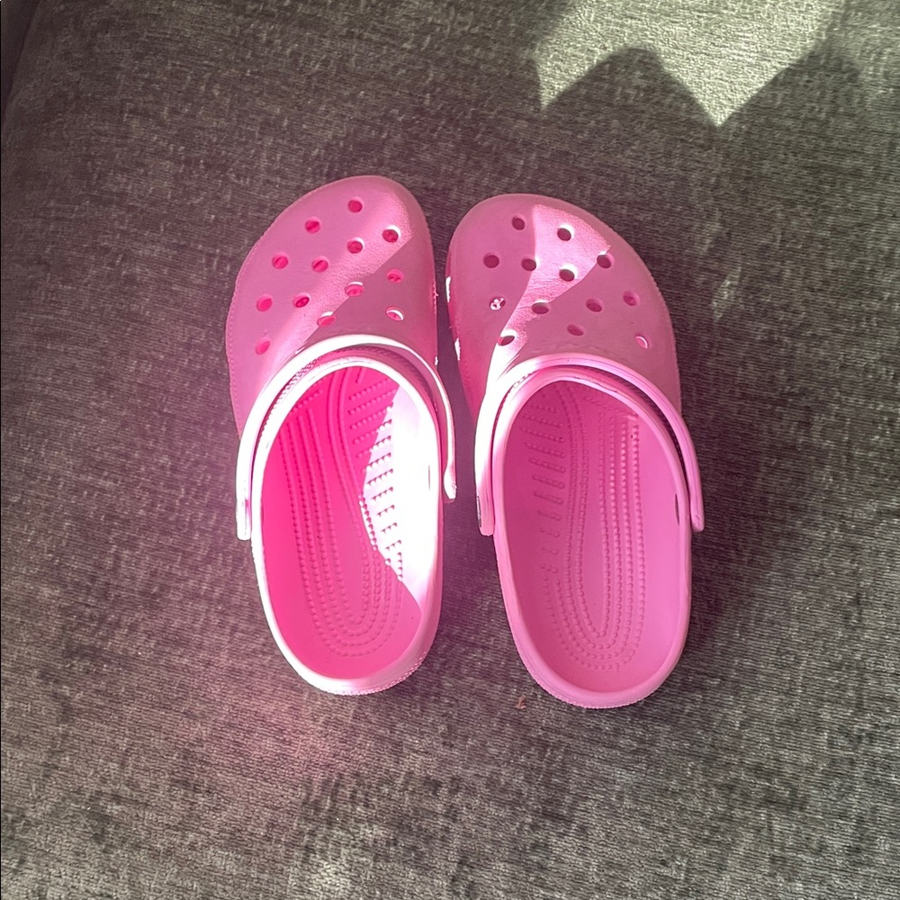 CROCS Kids Bright Pink Sandals